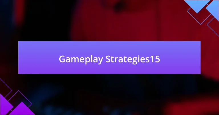 Late Game Strategies: Closing Out Games Efficiently